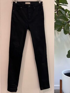 Madewell Black Skinny Jeans